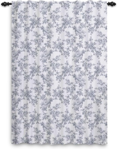 Vintage floral curtains - floral,