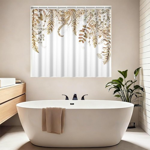 Short shower window curtain - shower,