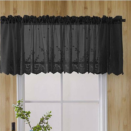 Window short sheer - short, curtains