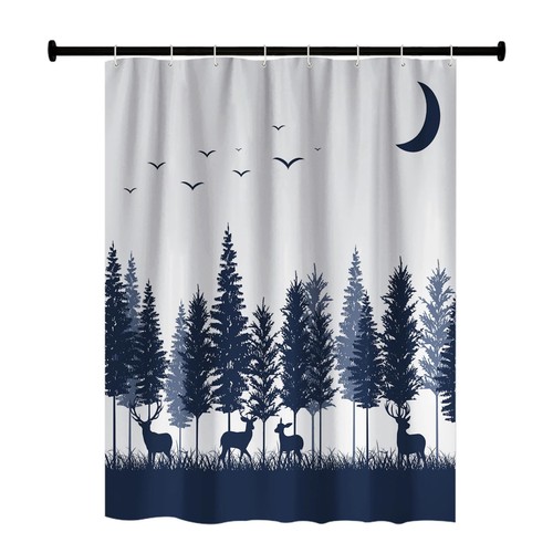 Shower curtains forest - shower,