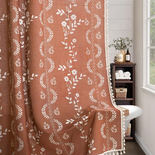 Vintage boho terracotta shower - vintage,