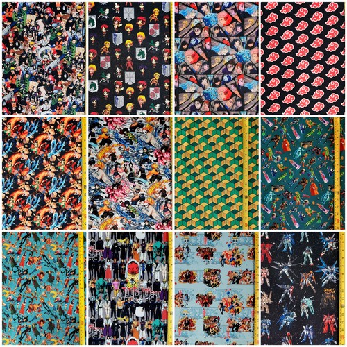 Anime fabric fabrics - anime, (