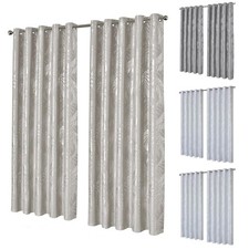 Leaf Foil Blackout Eyelet Pair