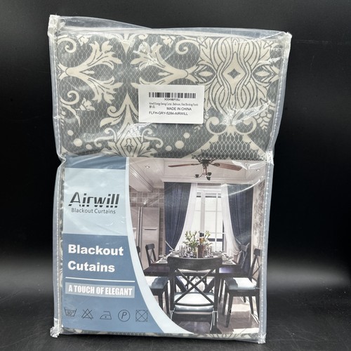 Airwill blackout curtains gray - blackout,