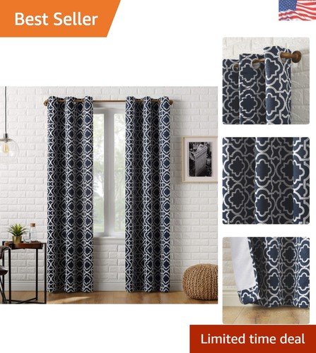 Luxurious navy blue - luxurious, geometric