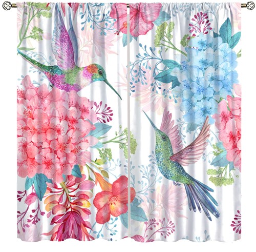 Vumivi bird floral curtains - vumivi,