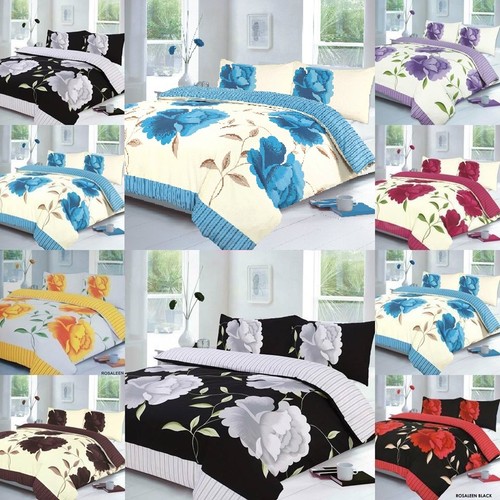 Reversible duvet cover set - reversible,