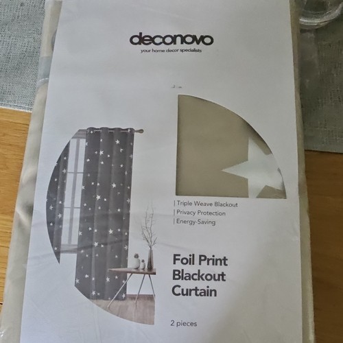 Deconovo blackout foil print - deconovo,