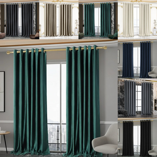 100 blackout curtains - blackout, pair