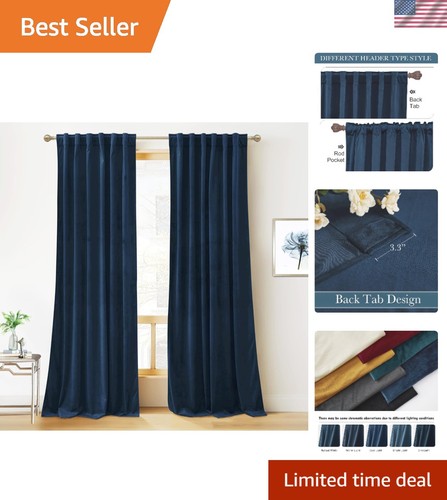 Luxurious navy blue velvet - luxurious,