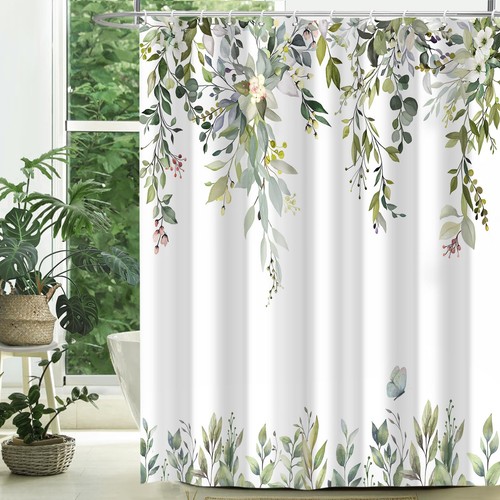 Sage green floral eucalyptus - sage,