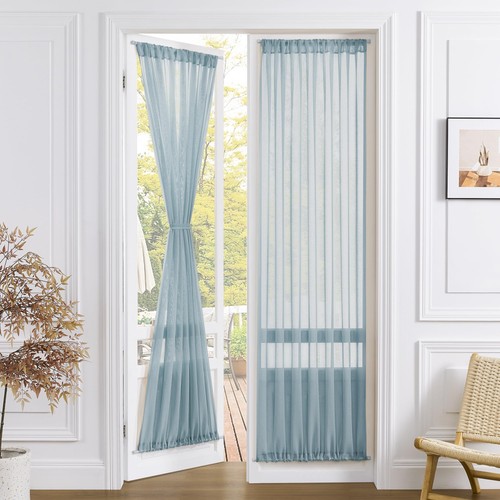 Tollpiz sheer door curtain - tollpiz,