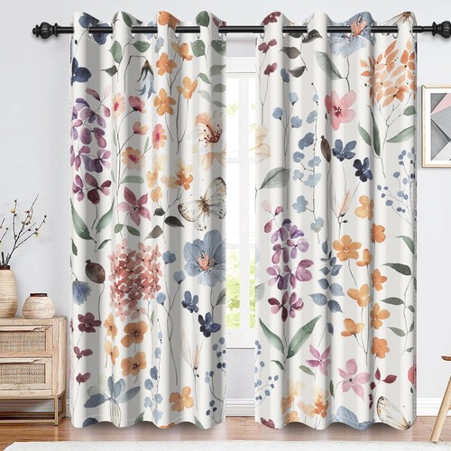 42x63 inch floral blackout - inch,