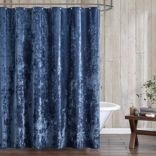 Distressed velvet shower - distressed,