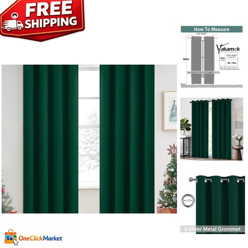 Modern room darkening curtains - room,