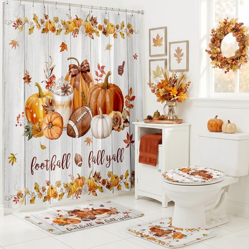 4pcs farmhouse pumpkin - pumpkin, fall