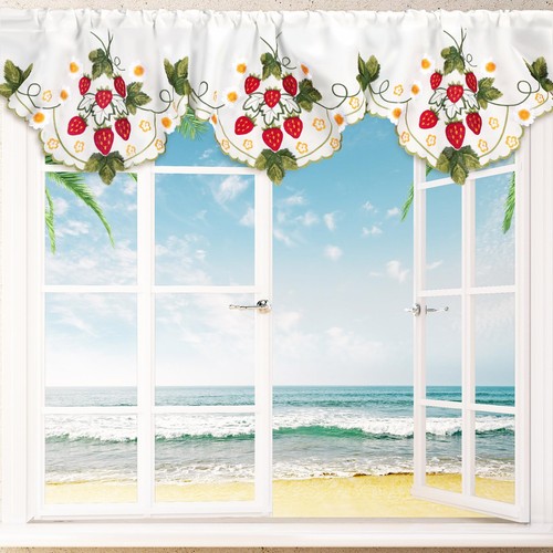 Embroidered summer strawberry - embroidered,