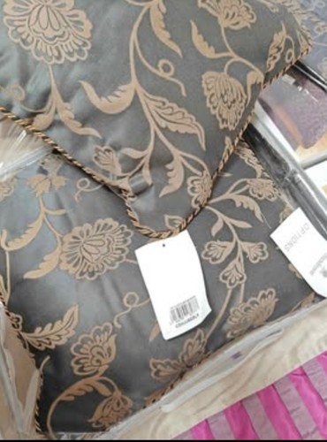 Dark brown bedding set with - dark,