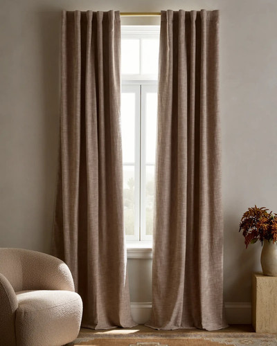 Quince textured cotton room - quince,