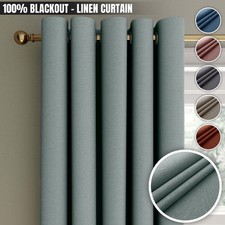 Thick Thermal Linen Blackout