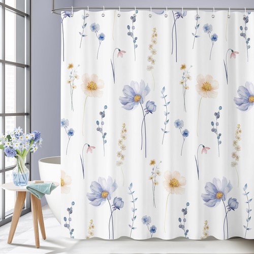 Watercolor floral shower - floral,