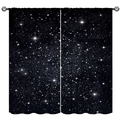 Galaxy blackout curtains night - galaxy,