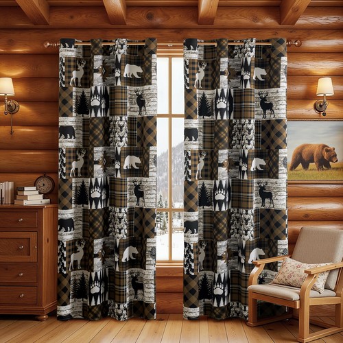 Rustic brown cabin - rustic,