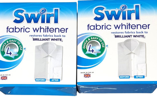 Pack swirl net curtain - 2x,